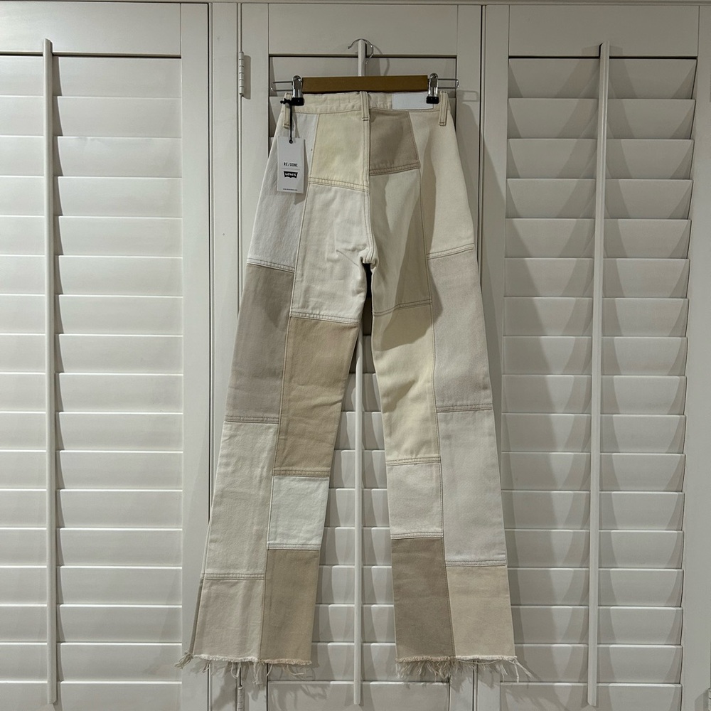 RE/DONE x Levi’s Patchwork Pants NWT - image 3